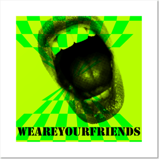 WEAREYOURFRIENDS PUNK DESIGN Posters and Art